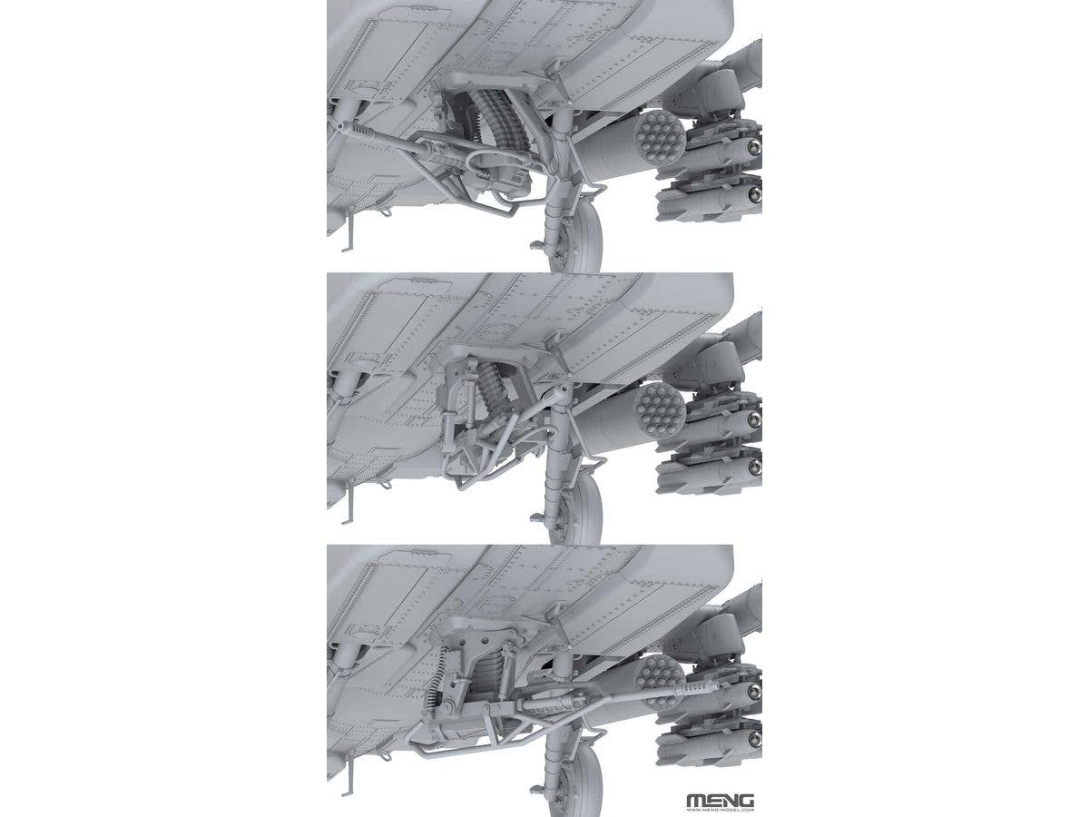 MENG 1/35 Boeing AH-64D Apache Longbow Heavy Attack Helicopter | 4897038553808