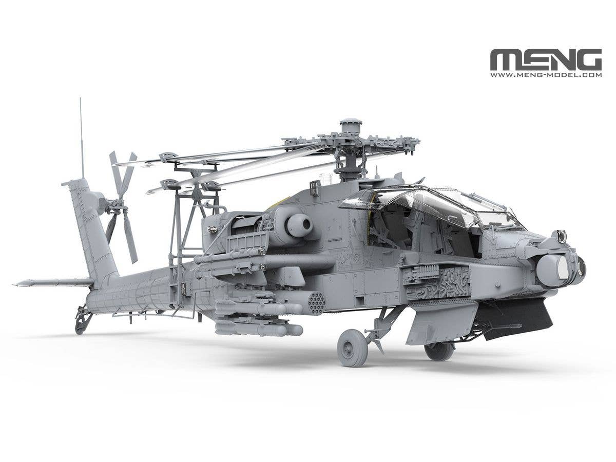 MENG 1/35 Boeing AH-64D Apache Longbow Heavy Attack Helicopter | 4897038553808
