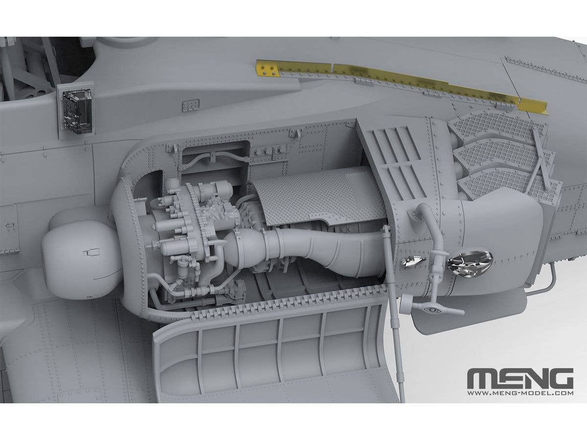 MENG 1/35 Boeing AH-64D Apache Longbow Heavy Attack Helicopter | 4897038553808