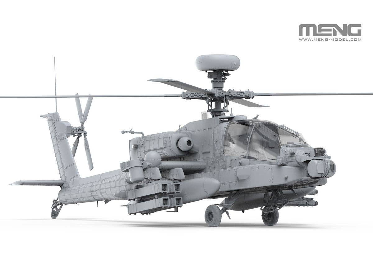 Meng 1/35 AH-64D Saraf Heavy Attack Helicopter (Israeli Air Force) | 4897038553921