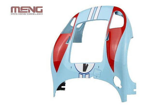 Meng 1/12 Ford GT40 Mk II Shelby American Team 24 Hours Le Mans 1966 | 4897038552931