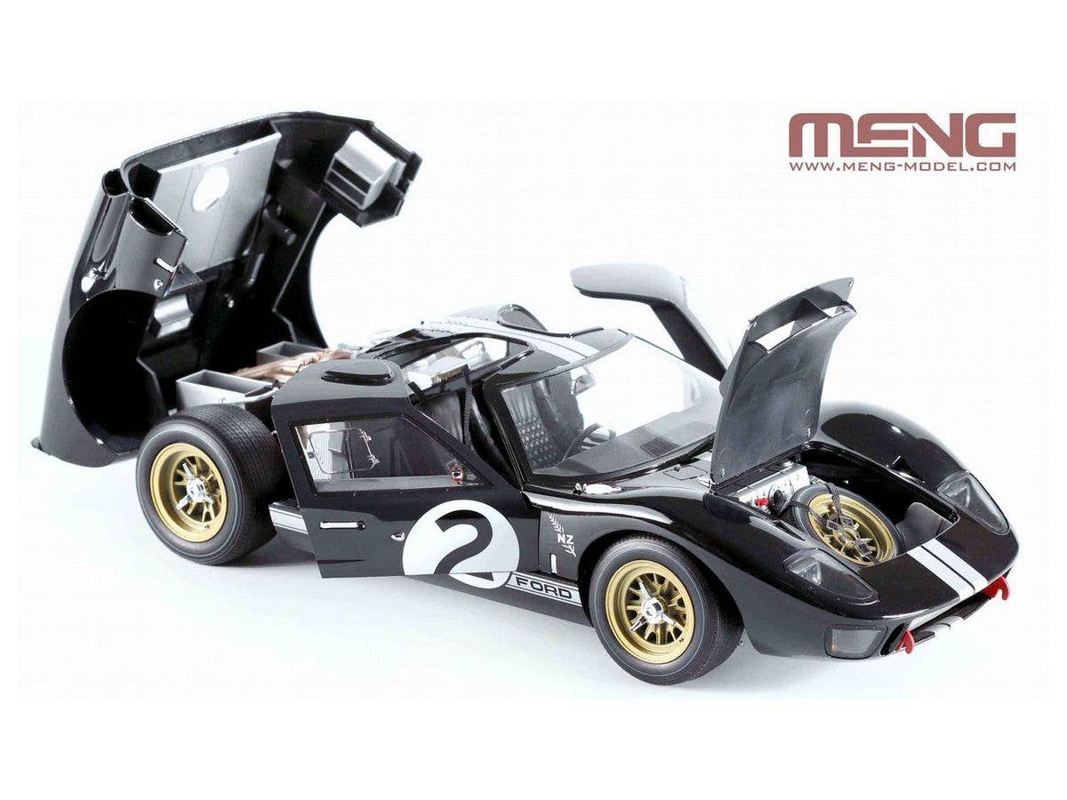 Meng 1/12 Ford GT40 Mk.II '66 Champion (Pre-colored Edition) | 4897038553273