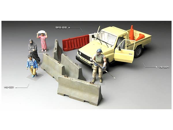 Meng Concrete & Plastic Barrier Set 1/35 | 4897038550425