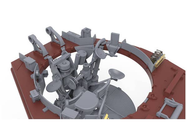 Meng 1/35 German Heavy Tank Sd.Kfz.182 King Tiger (Henschel Turret) Interior Set | 4897038551293