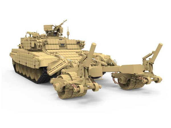 Meng 1/35 Russian BMR-3M Armored Mine Clearing Vehicle | 4897038551392