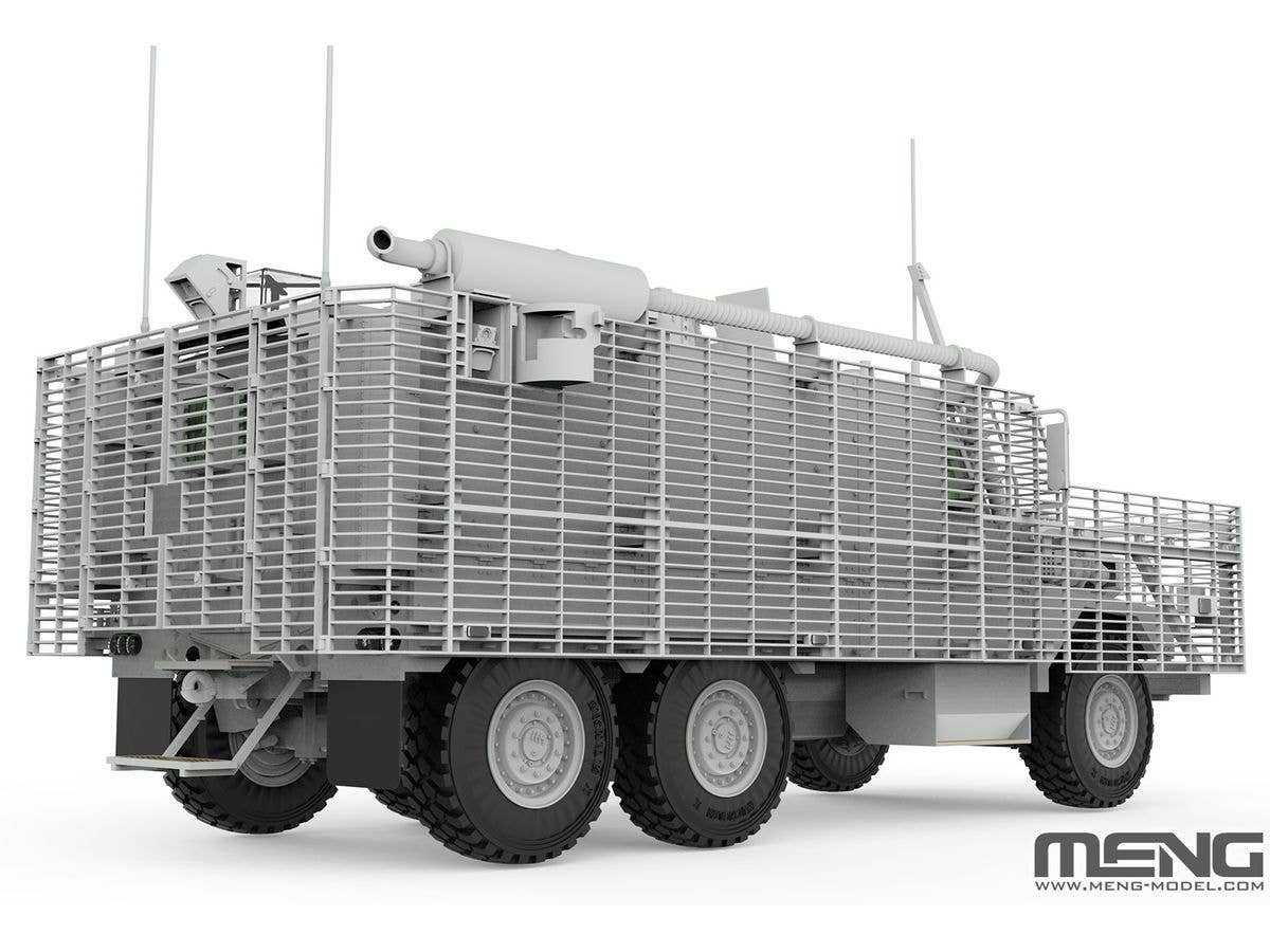 Meng 1/35 British Mastiff 2 6X6 Wheeled Protected Patrol Vehicle | 4897038553600