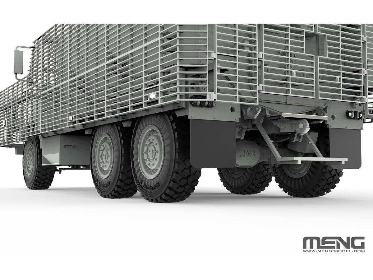 Meng 1/35 British Mastiff 2 6X6 Wheeled Protected Patrol Vehicle | 4897038553600