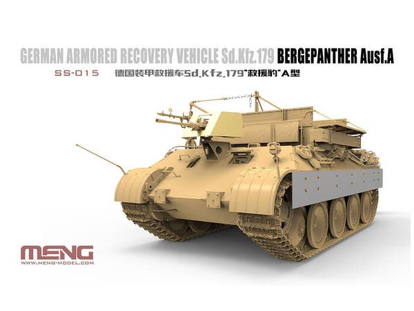 Meng 1/35 German Armored Recovery Vehicle Sd.Kfz.179 Bergepanther Ausf.A | 4897038552009
