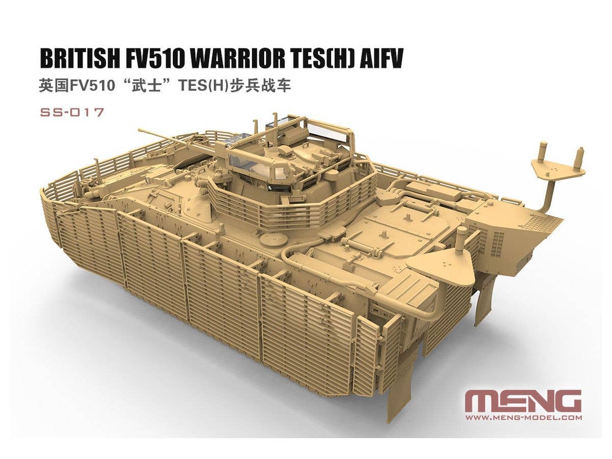 Meng 1/35 British FV510 Warrior TES(H) AIFV,barcode | 4897038552689