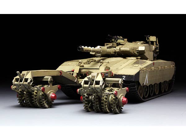 Meng 1/35 ISRAEL MAIN BATTLE TANK MERKAVA Mk.3 BAZ w/NOCHRI DALET MINE ROLLER SYSTEM | 4897038550159