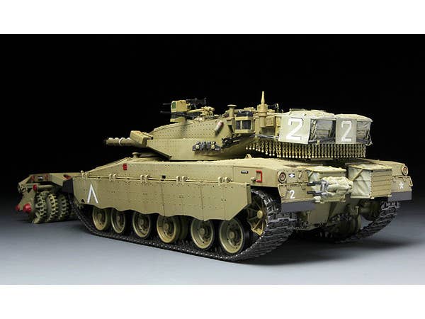 Meng 1/35 ISRAEL MAIN BATTLE TANK MERKAVA Mk.3 BAZ w/NOCHRI DALET MINE ROLLER SYSTEM | 4897038550159
