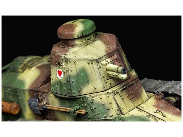 Meng 1/35 French FT-17 Light Tank (Rivet Turret) | 4897038550531