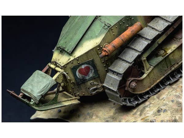 Meng 1/35 French FT-17 Light Tank (Rivet Turret) | 4897038550531