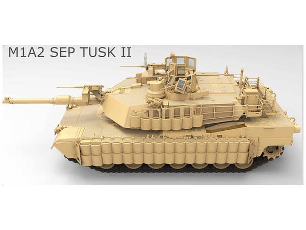 Meng 1/35 U.S. Main Battle Tank M1A2 SEP Abrams TUSK I/TUSK II | 4897038550951