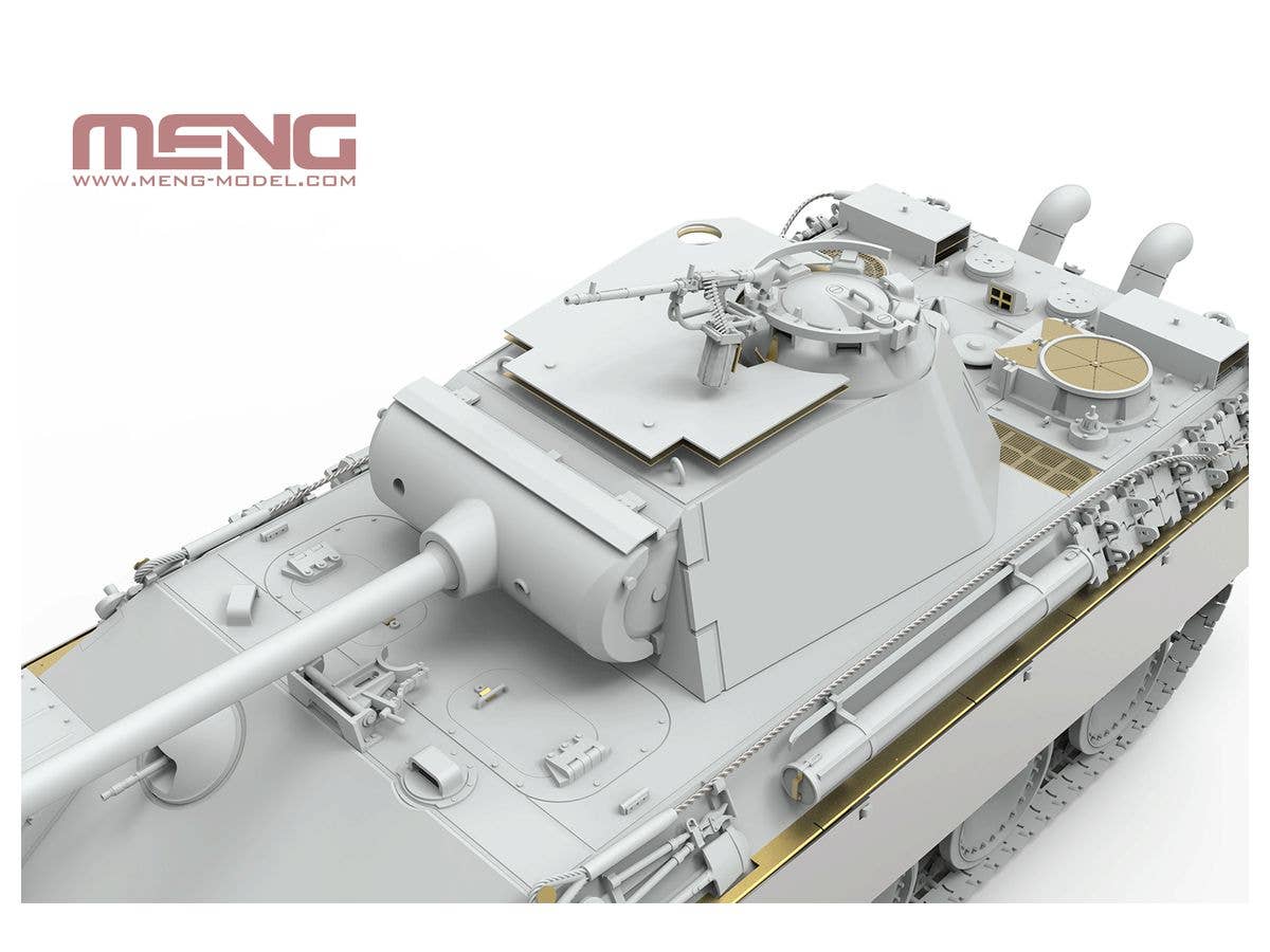 Meng 1/35 German Medium Tank Sd.Kfz.171 Panther Ausf.G Early/Ausf.G with Air Defense Armor | 4897038553266
