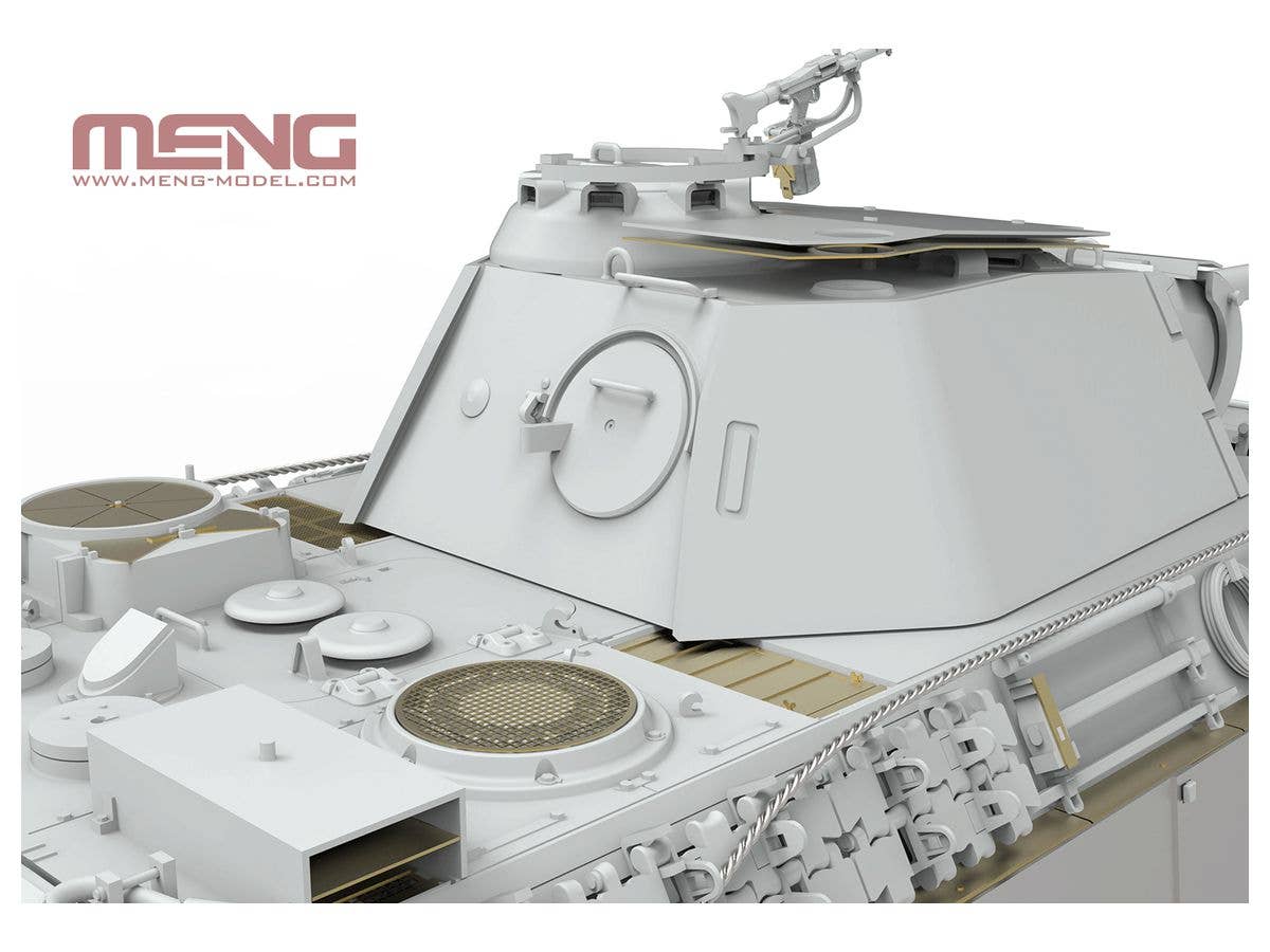 Meng 1/35 German Medium Tank Sd.Kfz.171 Panther Ausf.G Early/Ausf.G with Air Defense Armor | 4897038553266