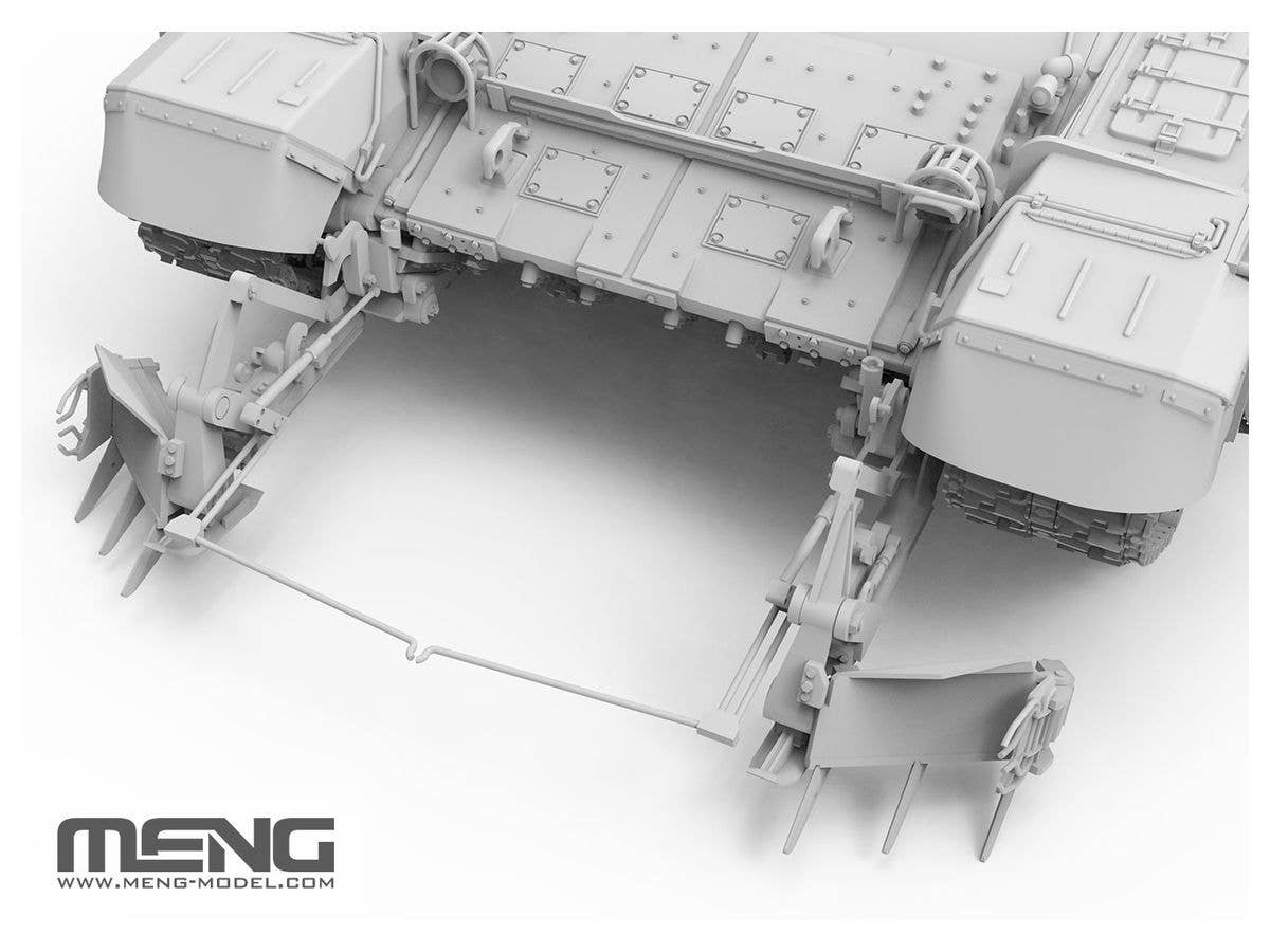 Meng 1/35 Russian Main Battle Tank T-72B3M w/ KMT-8 Mine Clearing System | 4897038553518