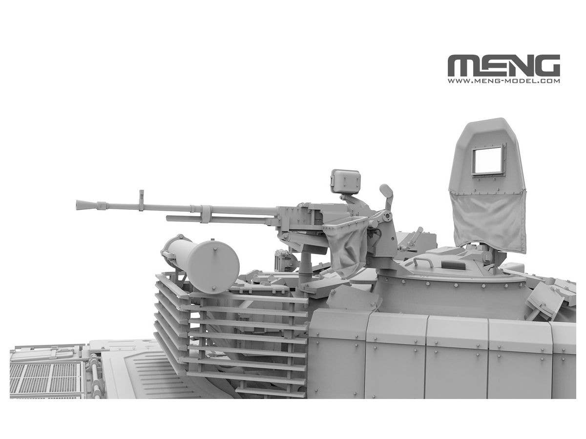 Meng 1/35 Russian Main Battle Tank T-72B3M w/ KMT-8 Mine Clearing System | 4897038553518