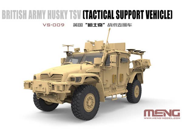 Meng 1/35 British Army Husky TSV (Tactical Support Vehicle) | 4897038552108