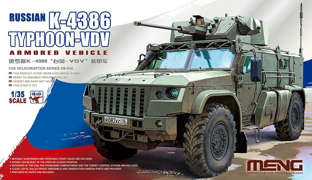 Meng 1/35 Russian K-4386 Typhoon-VDV | 4897038552719