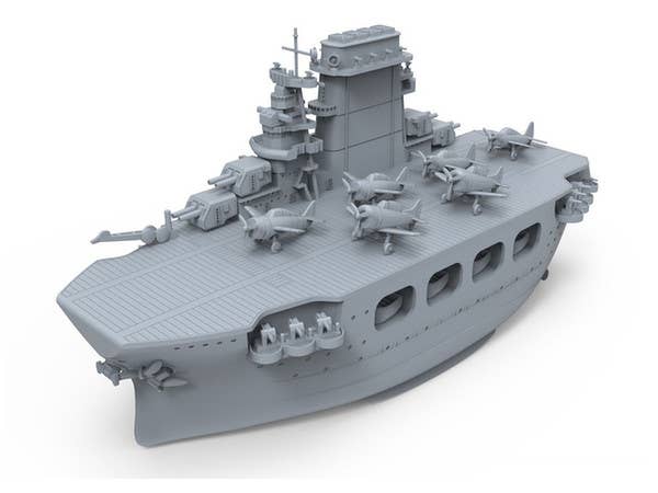 Meng Warship Builder - Lexington (CARTOON MODEL) | 4897038559008
