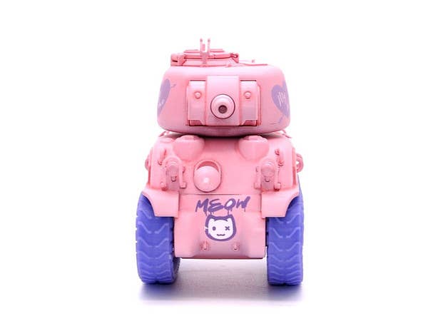 Meng M4A1 Sherman (CARTOON MODEL, PINK COLOR) | 4897038558094