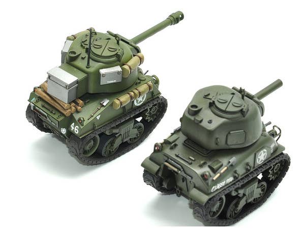 Meng British Medium Tank Sherman-Firefly (CARTOON MODEL) | 4897038558087