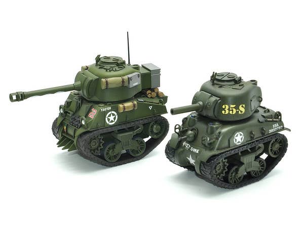 Meng British Medium Tank Sherman-Firefly (CARTOON MODEL) | 4897038558087