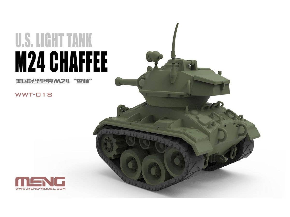 Meng U.S. Light Tank M24 Chaffee (Cartoon Model) | 4897038558520