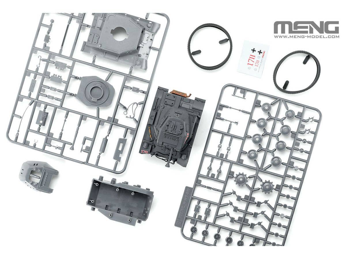 Meng German Light Tank Panzer II (Cartoon Model) | 4897038553488