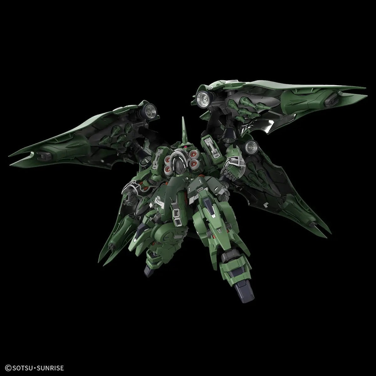 MGSD Kshatriya funnel deployment mode — official Bandai render