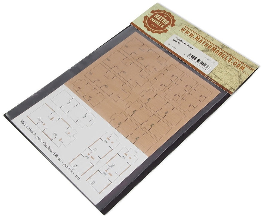 Matho 1/35 Cardboard Boxes - generic | 5907747901452