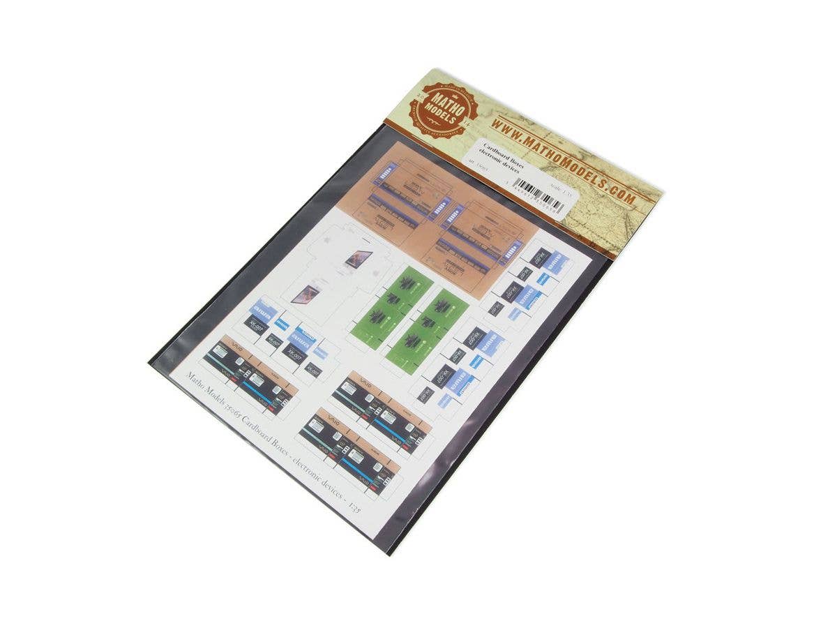 Matho 1/35 Cardboard Boxes - electronic devices | 5449612350656