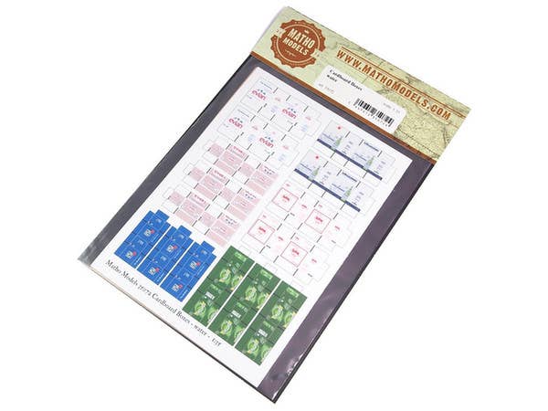Matho 1/35 Cardboard Boxes - water | 5449612350724