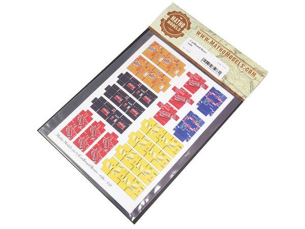 Matho 1/35 Cardboard Boxes - soda | 5449612350731