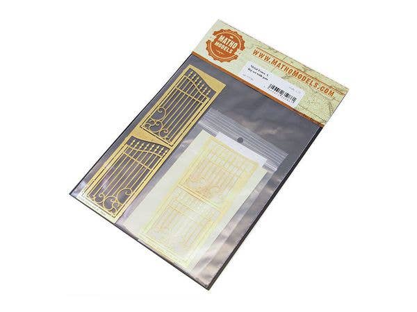 Matho 1/35 Metal Fence A - big set with gate | 5449612350861