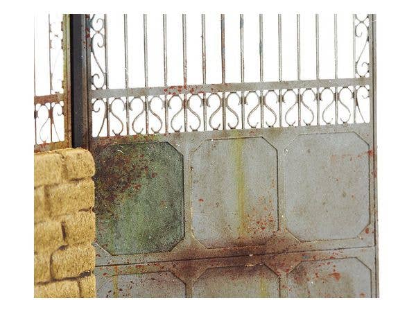 Matho 1/35 Metal Fence B - big set with gate | 5449612350878