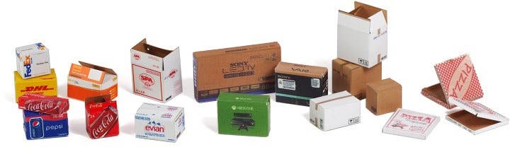 Matho 1/35 Cardboard Boxes - SMALL SET 2 | 5449612350922