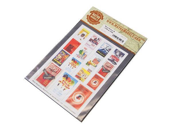 Matho 1/35 Movie Posters B - 1950s & 1960s | 5449612351035