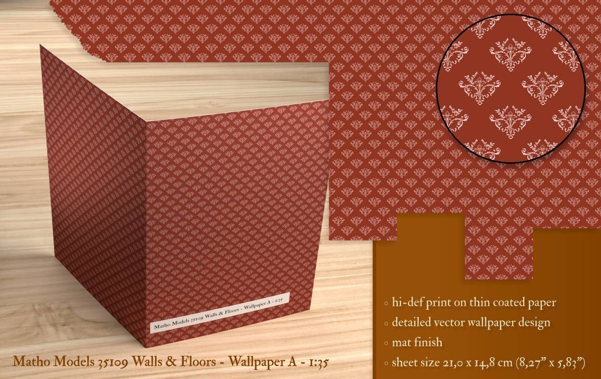Matho Walls & Floors - Wallpaper A | 5449612351097