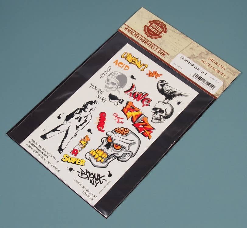 Matho Graffiti Decals Set 1 | 5449612351141