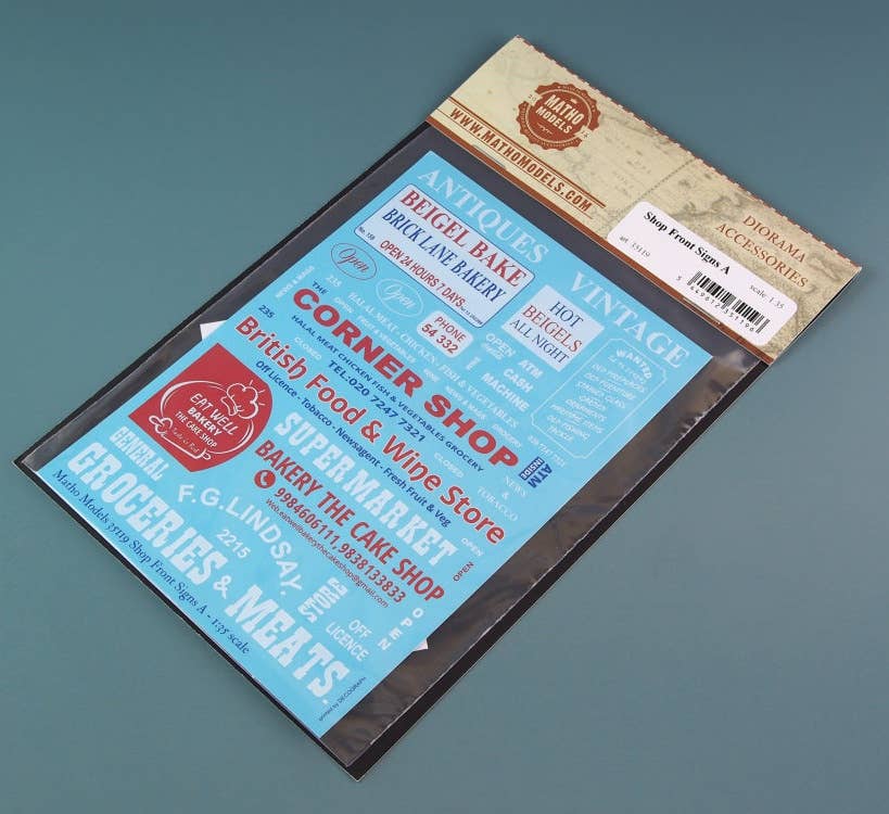 Matho 1/35 Shop Front Signs A | 5449612351196