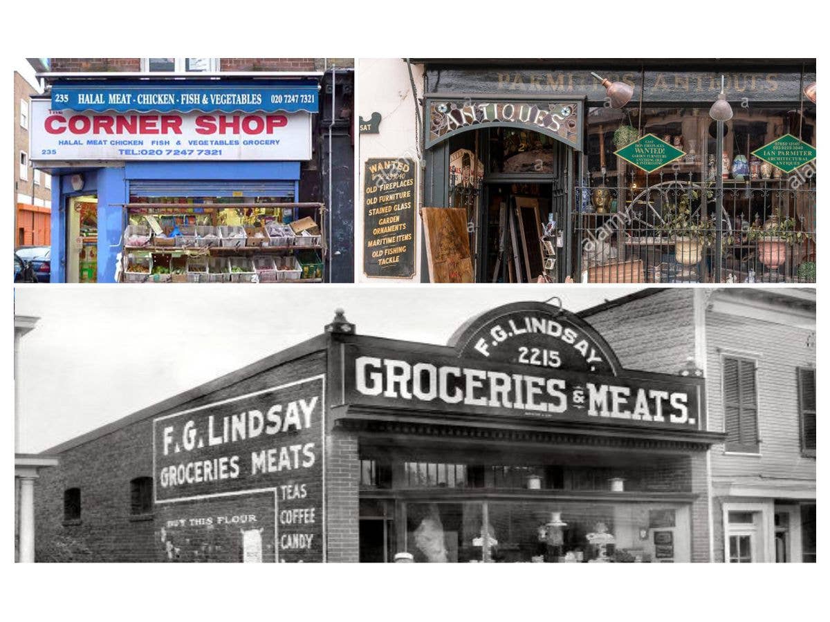 Matho 1/35 Shop Front Signs A | 5449612351196