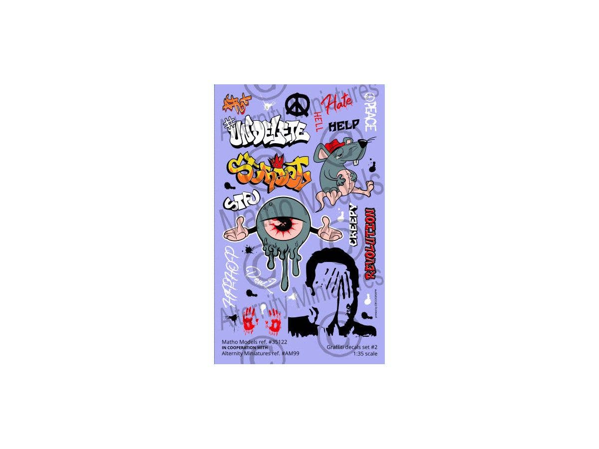 Matho Graffiti Decals Set 2 | 5449612351226