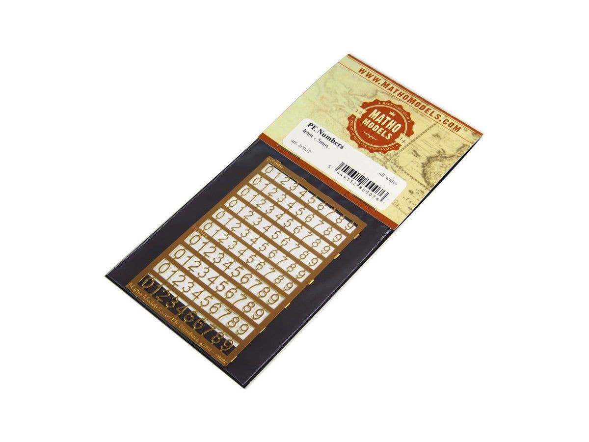Matho PE Numbers: 4mm - 5mm | 5449612800076