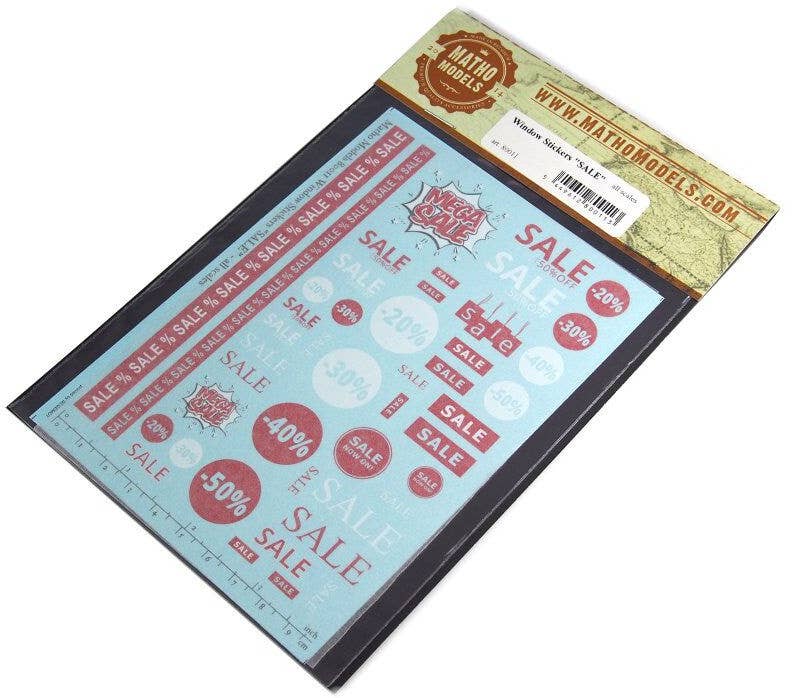 Matho Window Stickers 'SALE' | 5449612800113