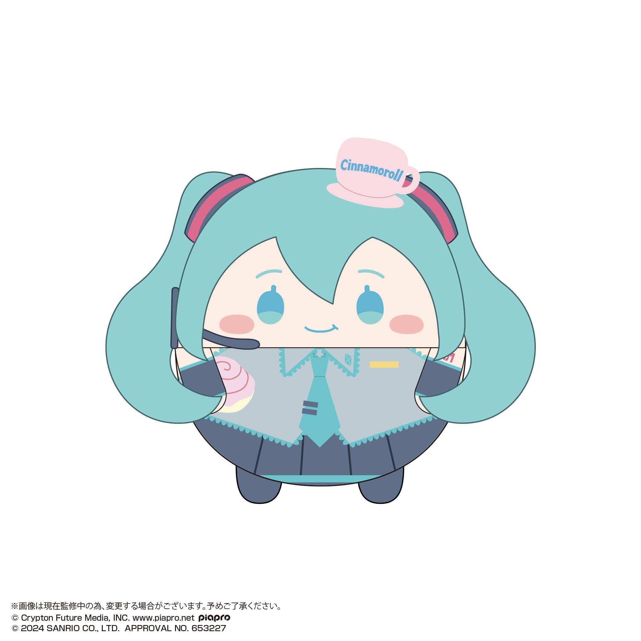 Hatsune miku×Cinnamoroll FUWA KORORIN Msize 2 (ITEM F) | 4580683626002