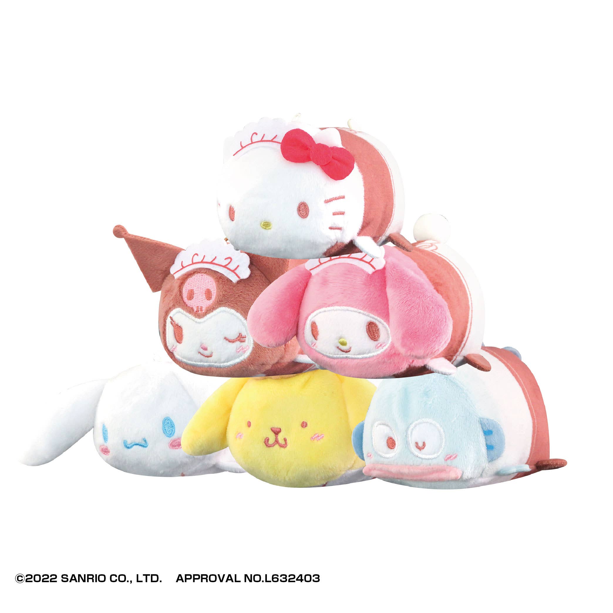 SANRIO CHARACTERS POTE KORO MASCOT3 | 4580683626552