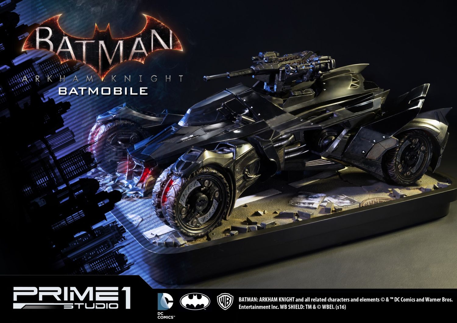 Museum Masterline Batman: Arkham Knight Batmobile