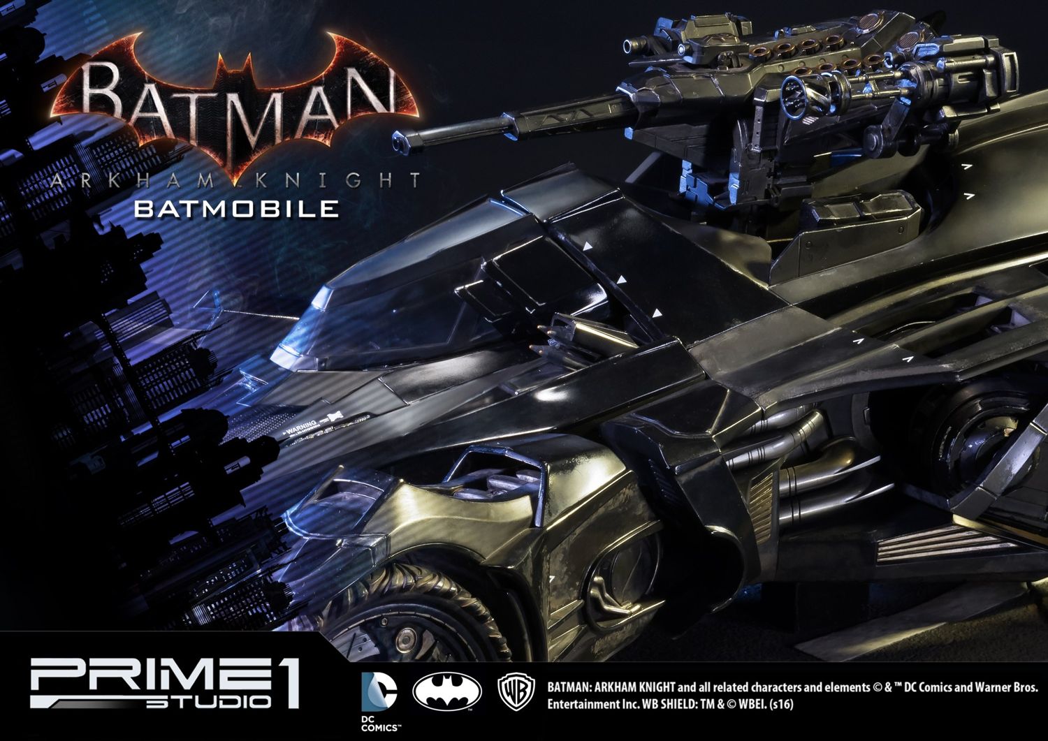 Museum Masterline Batman: Arkham Knight Batmobile